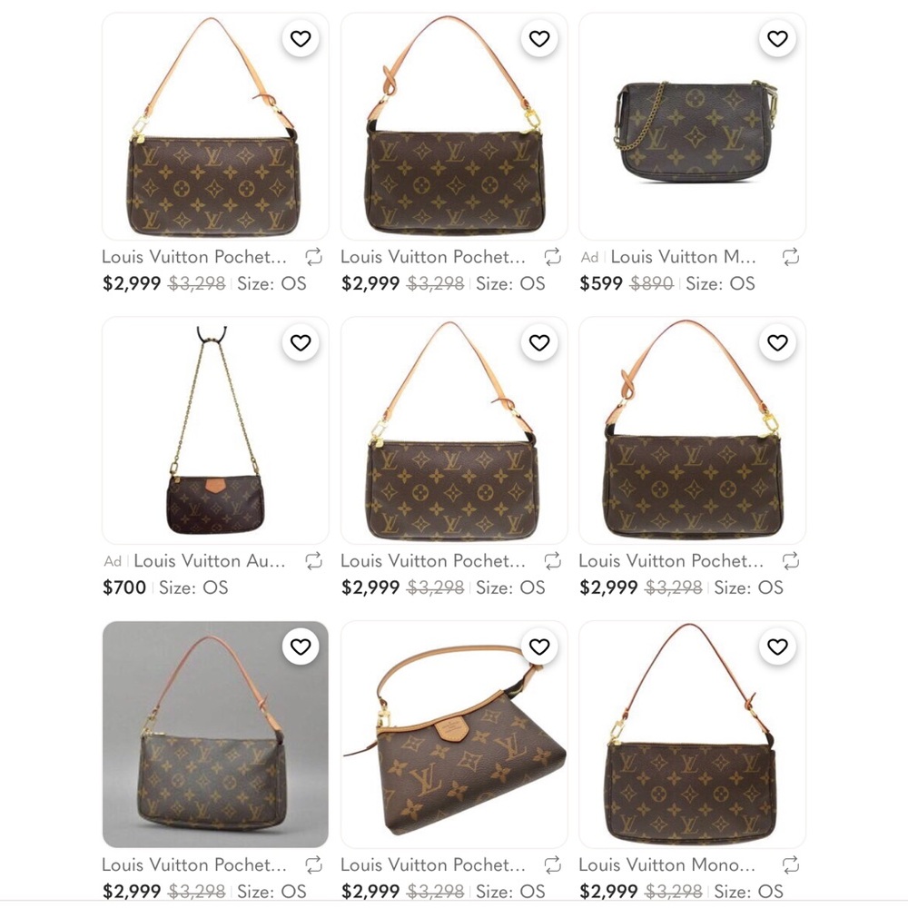 ✅LV Pochette Accessories HANDBAG
LOUIS VUITTON - Picture 4 of 13
